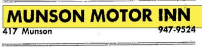 Letherby Motel (Munson Motor Inn) - Jul 1968 Ad (newer photo)